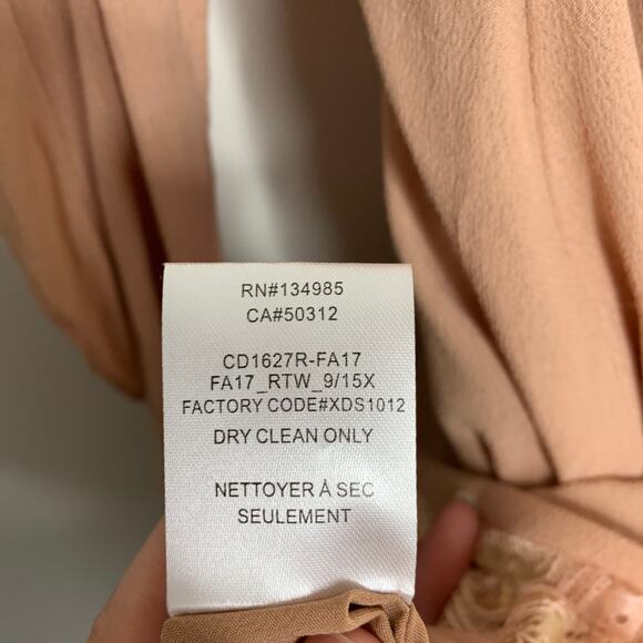 For Love And Lemons Claire Pleated Ruffle Dress - Picture 15 of 16